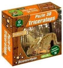 Puzle 3d Triceratops