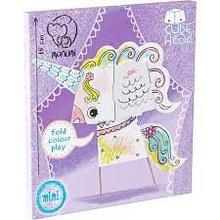CUBO CABEZA MINI UNICORNIOS