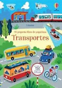 Transportes mi pequeño libro pegatinas