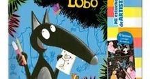 Láminas para rascar. Lobo