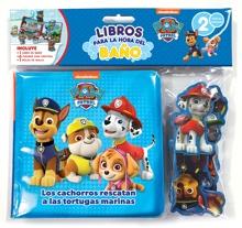Paw Patrol (Libro baño) - Paw Patrol   Patrulla Canina 'Los cachorros rescatan a las tortugas marinas'