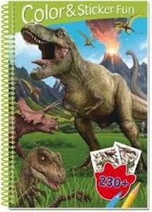Dinosaurios ("Color & Sticker Fun")