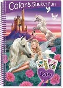 Elfos y unicornios ("Color & Sticker Fun")