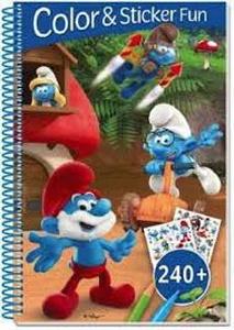 Los Pitufos ("Color & Sticker Fun")