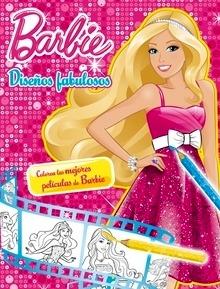 Diseños Fabulosos 'Colorea las Mejores Peliculas de Barbie'