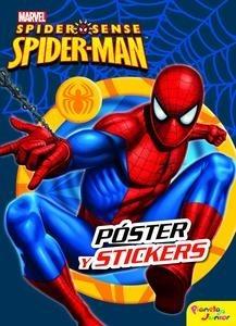 Poster y Estickers Spiderman