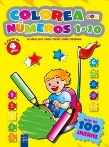 Colorea Numeros 1-20 4años