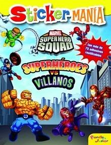 Stiker Mania Superheroes