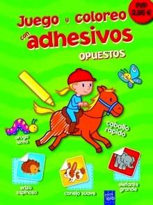 Juego y Coloreo con Adhesivos Opuestos