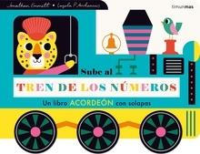 Sube al tren de los n???os. Un libro desplegable con solapas
