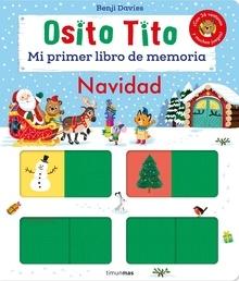 Osito Tito. Mi primer libro de memoria. Navidad