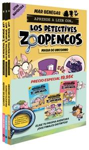 Pack Aprende a leer con... ¡Los Detectives Zoopencos! 4, 5 y 6: En letra MAYÚSCU