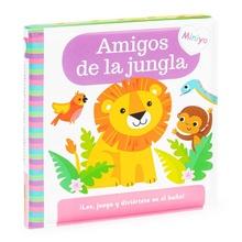 LIBRO BAÑO AMIGOS DE JUNGLA LEE Y JUEGA