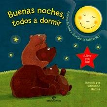 Buenas noches, todos a dormir - Cuento para ir a dormir con una luna que se ilumina