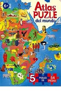 Atlas puzle del mundo