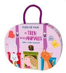 El tren de los animales. Puzle de viaje. Con puzzle  Edic. ilustrado (Español)