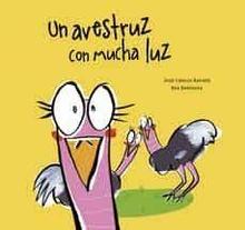 Un avestruz con mucha luz