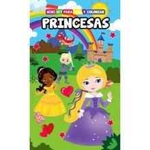 Princesas. Mini set para leer y colorear.