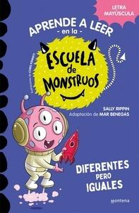 Aprender a leer en la Escuela de Monstruos 17 - Diferentes pero iguales