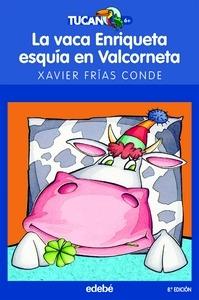 La Vaca Enriqueta Esquia en Valocorneta
