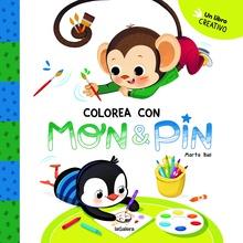 Mon & Pin. Actividades 1. Colorea con Mon & Pin