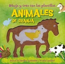 Dibuja y crea con las plantillas Animales de granja