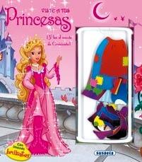Viste a tus Princesas con Imanes Brillantes con Cuento de Cenicienta