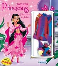 Viste a tus Princesas con Imanes Brillantes con Cuento de Aladino