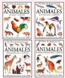 Mi Libro de Pegatinas de Animales (4 Títulos)