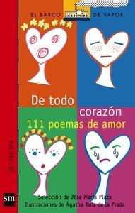 9788434867338 De Todo Corazon 111 Poemas de Amor