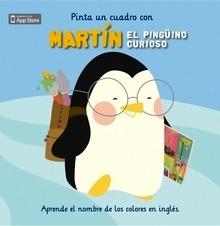 Pinta un Cuadro con Martín el Pingüino Curioso