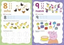 Peppa Pig. Primeros aprendizajes - Aprendo con Peppa Pig. Primeros números (Libro-pizarra)