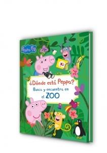 Peppa Pig. Libro juguete - ¿Dónde está Peppa? Busca y encuentra en el zoo