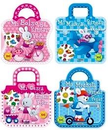 Pinta y Decora con Pegatinas (4 Títulos)