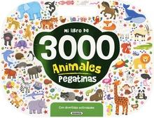 Mi libro de 3.000 pegatinas de animales