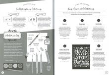 Libro de lettering. Colorea , practica y crea