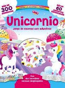 UNICORNIO, juego de escenas con adhesivos