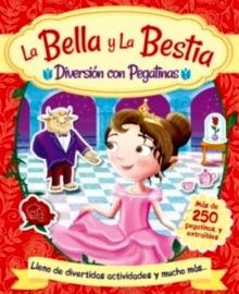 Diversión con pegatinas - la bella y la bestia