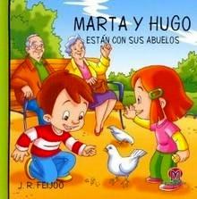 Marta y Hugo Están con sus Abuelos
