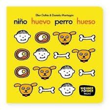 Niño huevo perro hueso