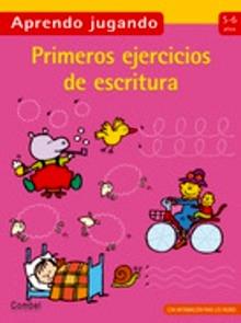 Aprendo Jugando Primeroa Ejercicios de Escritura 5-6 Años