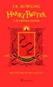 Harry Potter y la cámara secreta (edición Gryffindor del 20º aniversario) (Harry Potter 2)