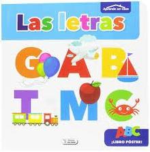 LIBRO POSTER- LAS LETRAS-