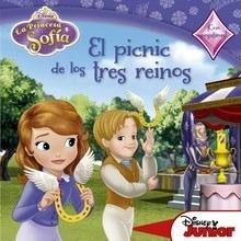 La Princesa Sofía. el Picnic de los Tres Reinos 'Cuento con Pegatinas'