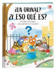 ¿Un orinal? ¿Y eso qué es? 'Un libro con solapas para aprender a ir sin pañal'