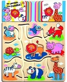 He Perdido la Cabeza Laberinto de Madera