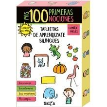Mis 100 primeras nociones - tarjetas de aprendizaje bilingües