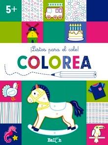 ¡listos para el cole! colorea +5
