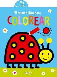 Mi primer libro para colorear- mariquita