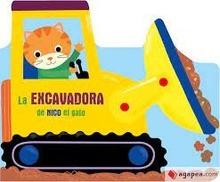 La excavadora de nico el gato